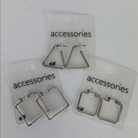 H&M Jewelry - 3 Pairs of H&M Earrings